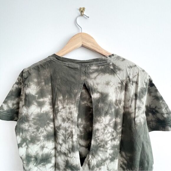 Pink VICTORIA'S SECRET Retro Tie Dye T-shirt Women's S Open Back Cotton - Picture 3 of 9